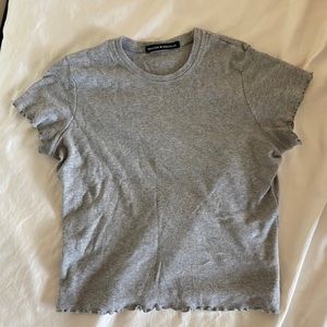 grey brandy melville t-shirt